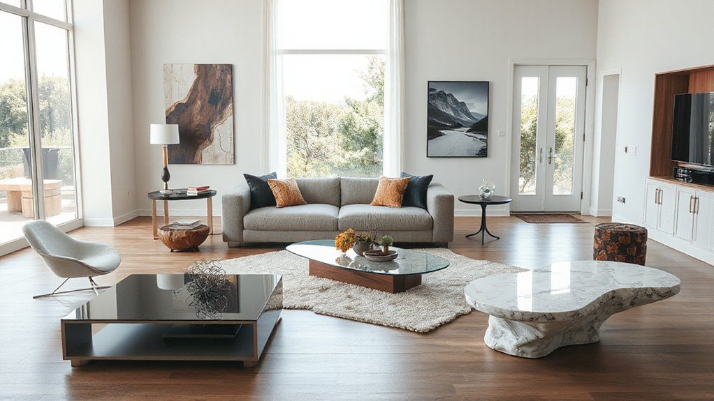19 Unique Coffee Table Design Ideas That Stand Out Instantly 2 distinctive coffee table designs