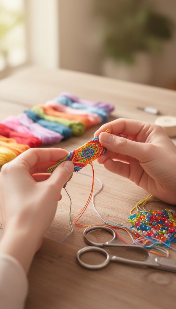 diy friendship bracelet tutorial