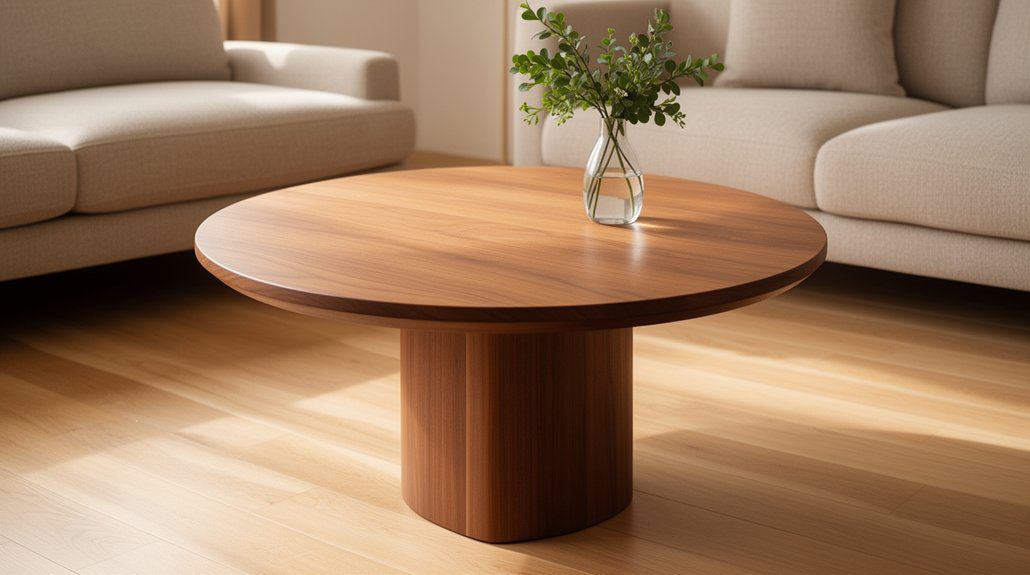 DIY Round Coffee Table Ideas: The Ultimate Stylish and Budget-Friendly Projects for a Stunning Living Room 13 diy hardwood coffee table