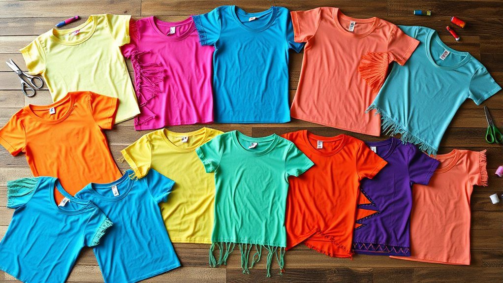 diy t shirt cutting techniques