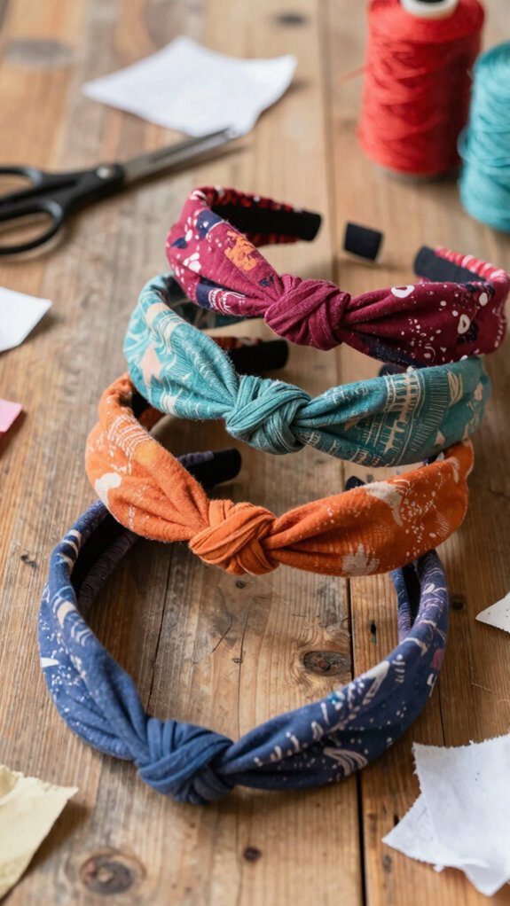 17 Upcycle T-Shirt Ideas to Give Old Tees a New Life 7 diy t shirt headband tutorial