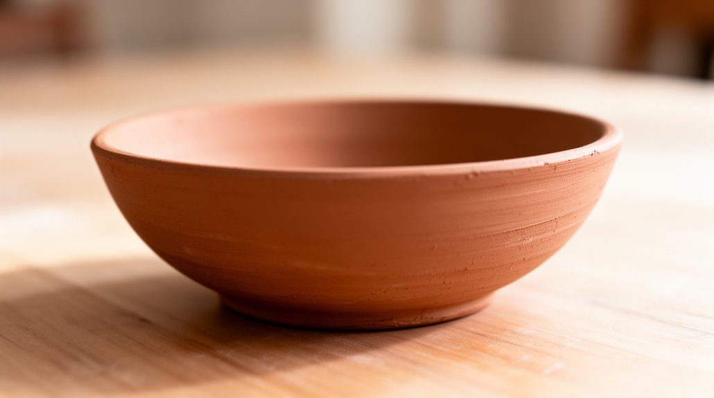 dry bowl patiently flat
