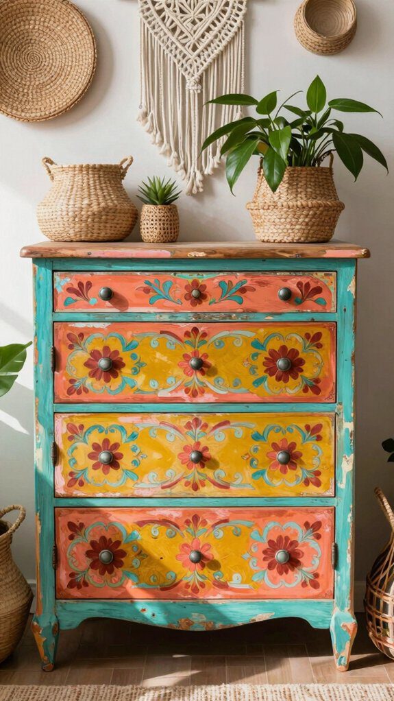 earthy colors natural motifs