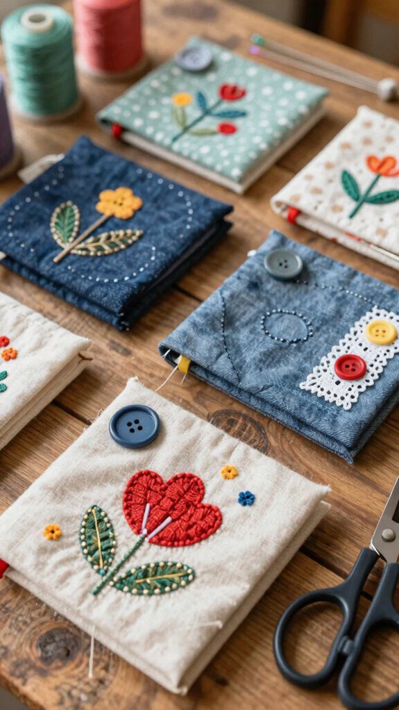 fabric book cover tutorial