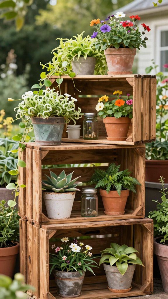 flexible eco friendly garden shelving