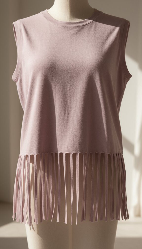 fringe tank top tutorial