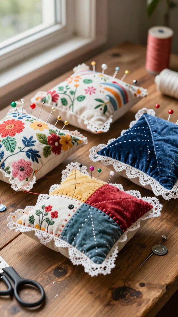 fun shaped pin cushions