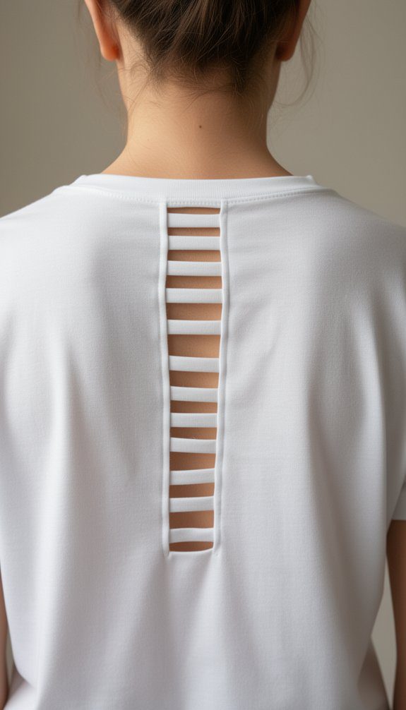 ladder back t shirt tutorial