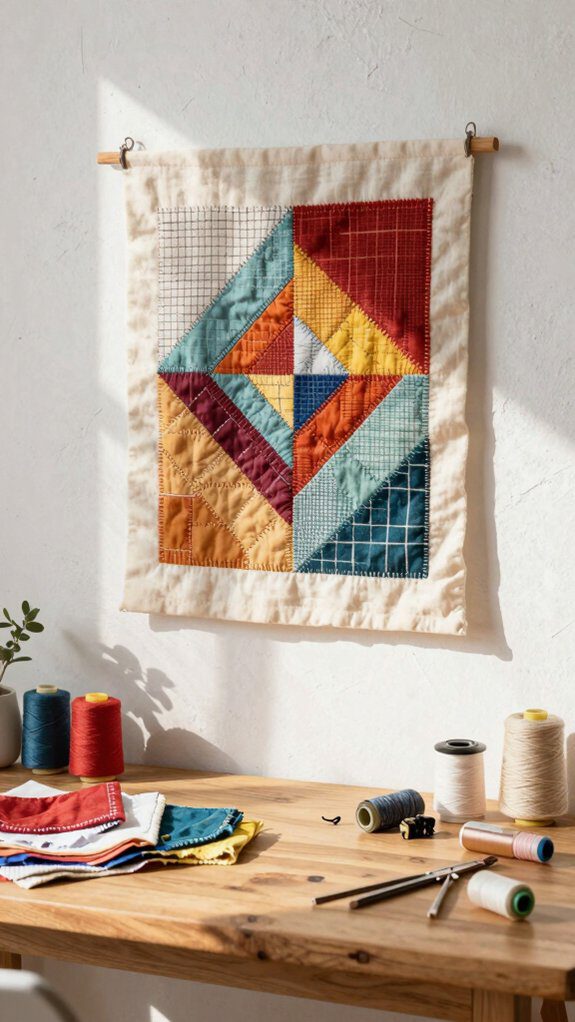 minimal sewing decor projects