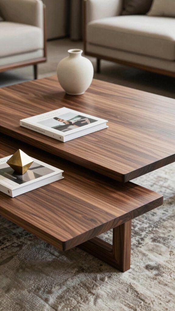 19 Unique Coffee Table Design Ideas That Stand Out Instantly 5 multi level coffee table designs