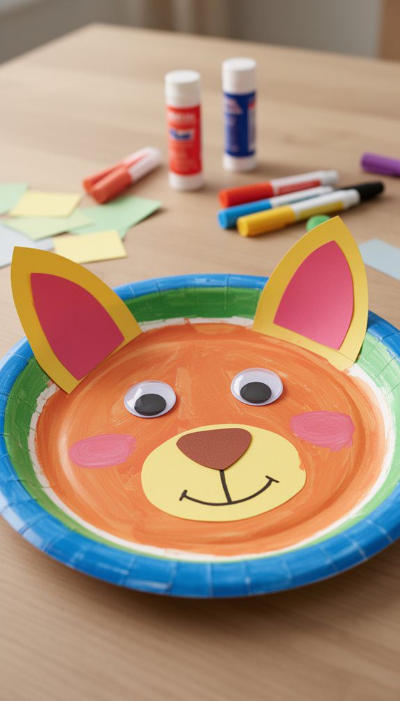 paper plate animal craft