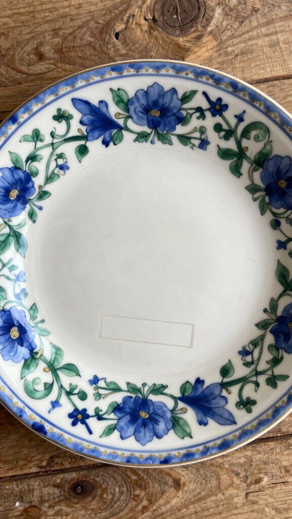 15 Ceramic Plate Painting Ideas for Creative Home Decor 16 personalized ceramic name plate