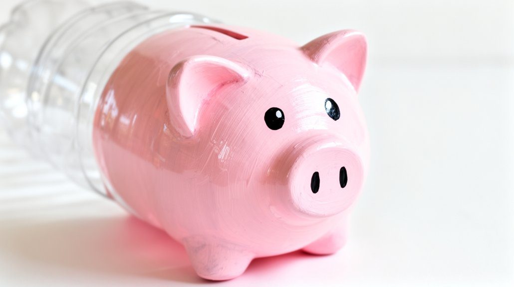 recycled bottle savings project