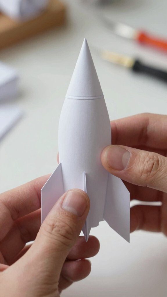 sleek nose cone construction