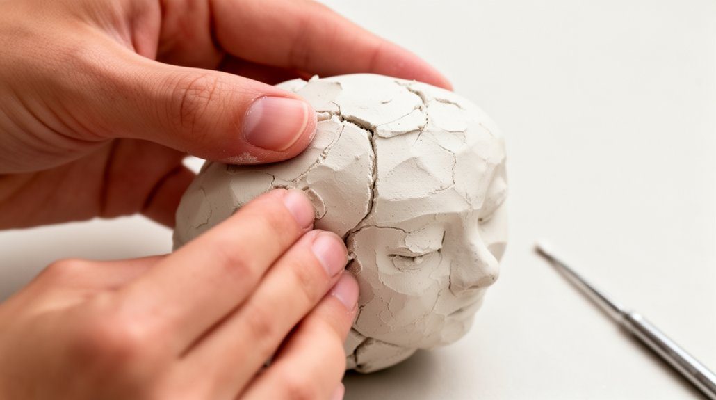 smooth seams prevent cracks