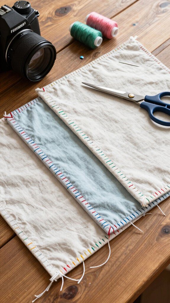 sturdy cotton placemat binding