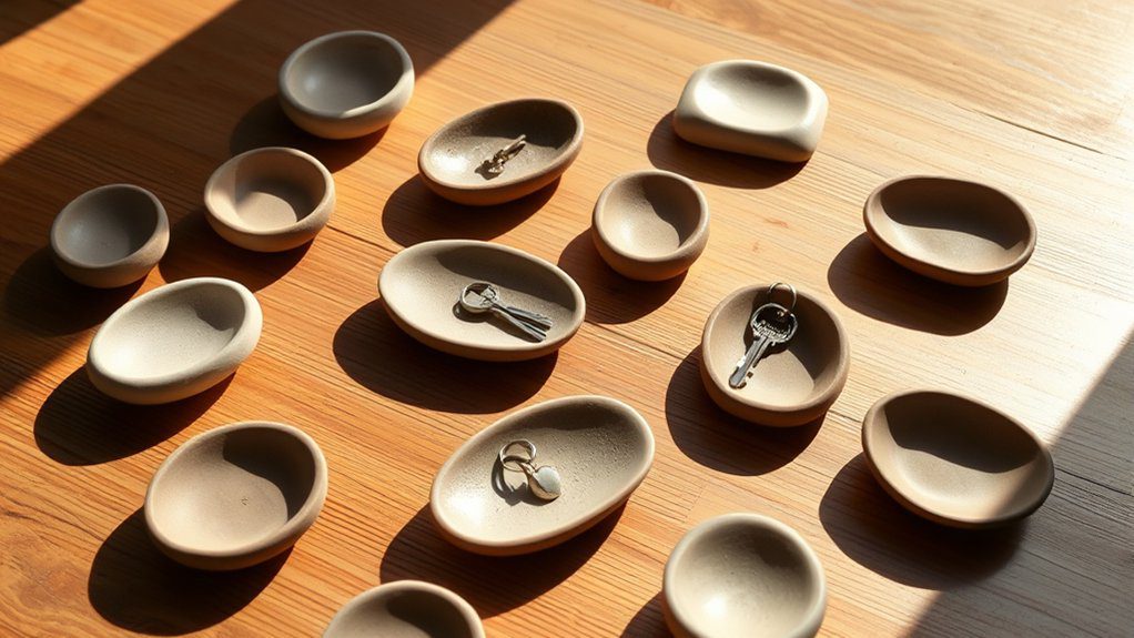 stylish air dry clay dishes