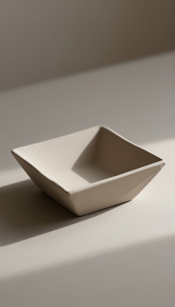 stylish geometric trinket dish
