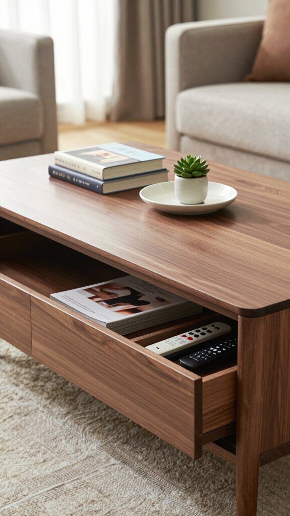 19 Unique Coffee Table Design Ideas That Stand Out Instantly 18 stylish storage coffee tables