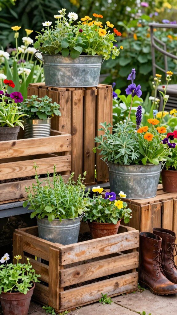 sustainable raised planter boxes