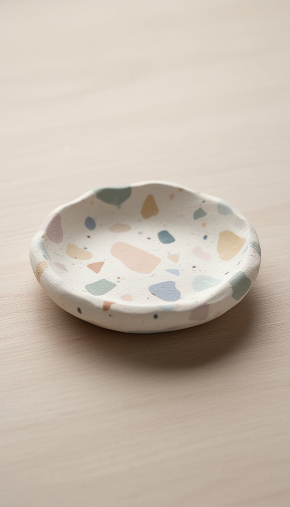 terrazzo style dish creation guide