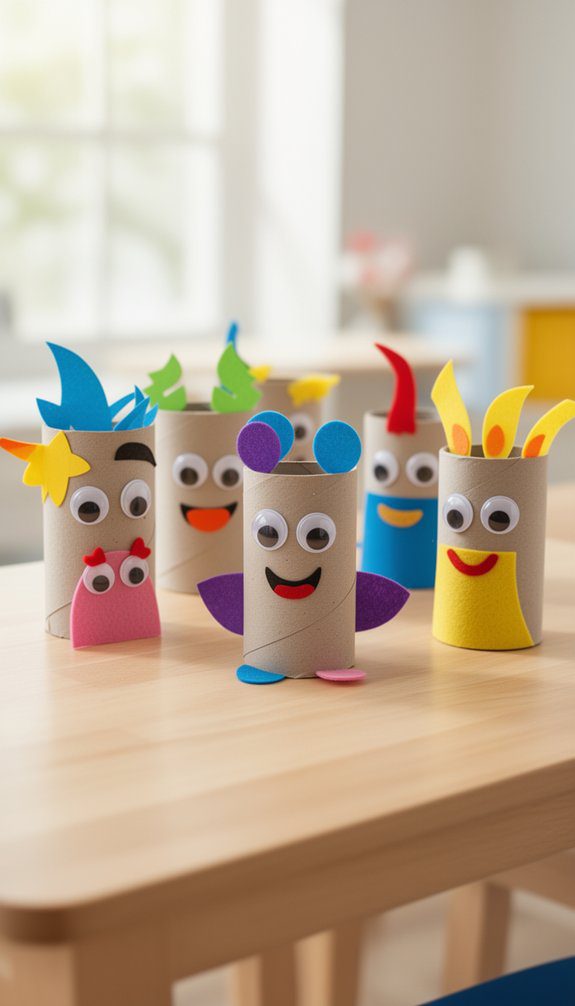 toilet paper roll characters
