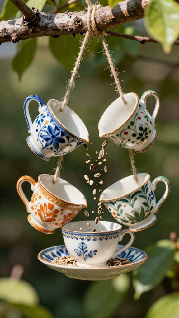 upcycled bird feeder ideas