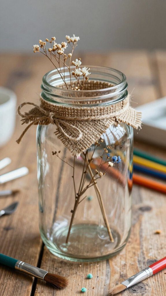 upcycled glass jar crafts