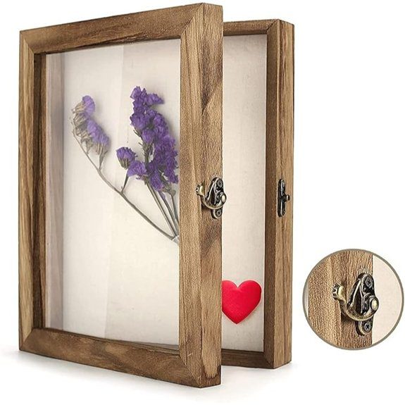 10 Best Memory Shadow Boxes to Display Your Cherished Moments 8 8x10 shadow box frame