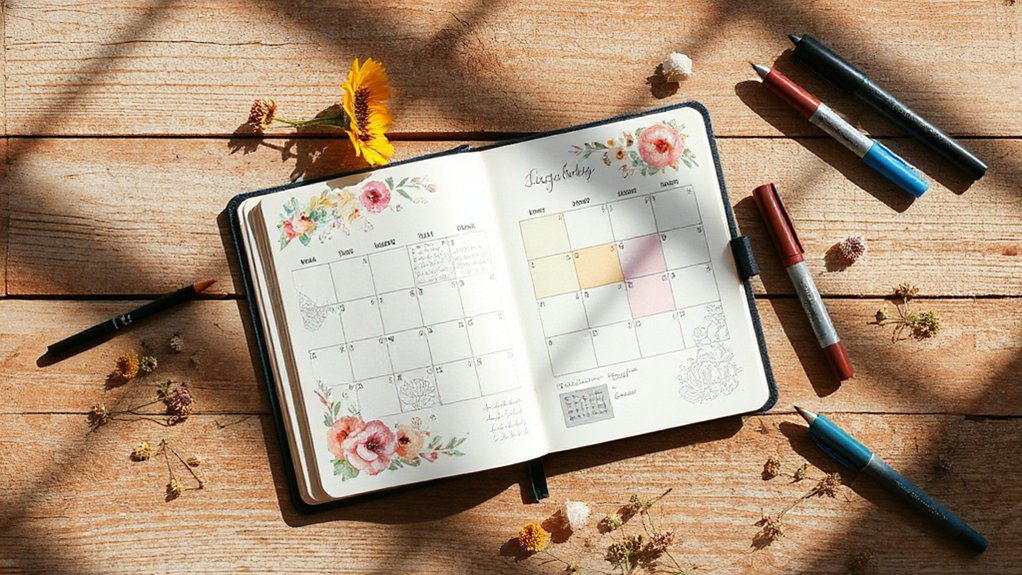 aesthetic bullet journal covers