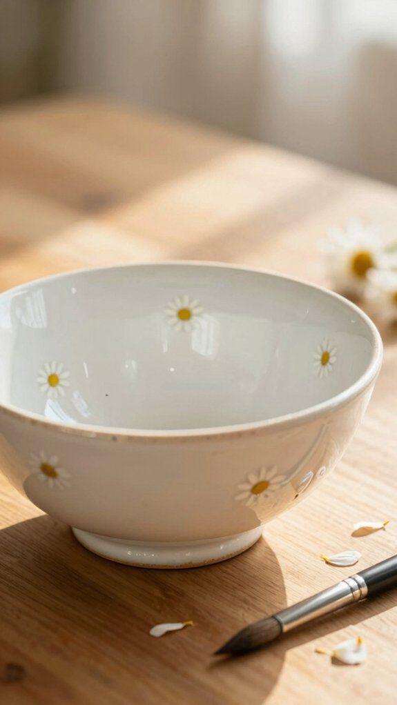 asymmetrical miniature daisy scattering