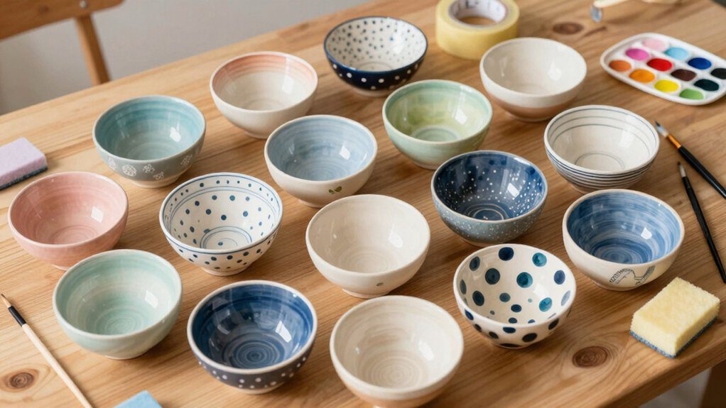 15 Easy Bowl Pottery Painting Ideas for Beginners 1 beginner friendly bowl pottery designs