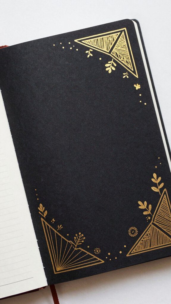 black and gold elegance