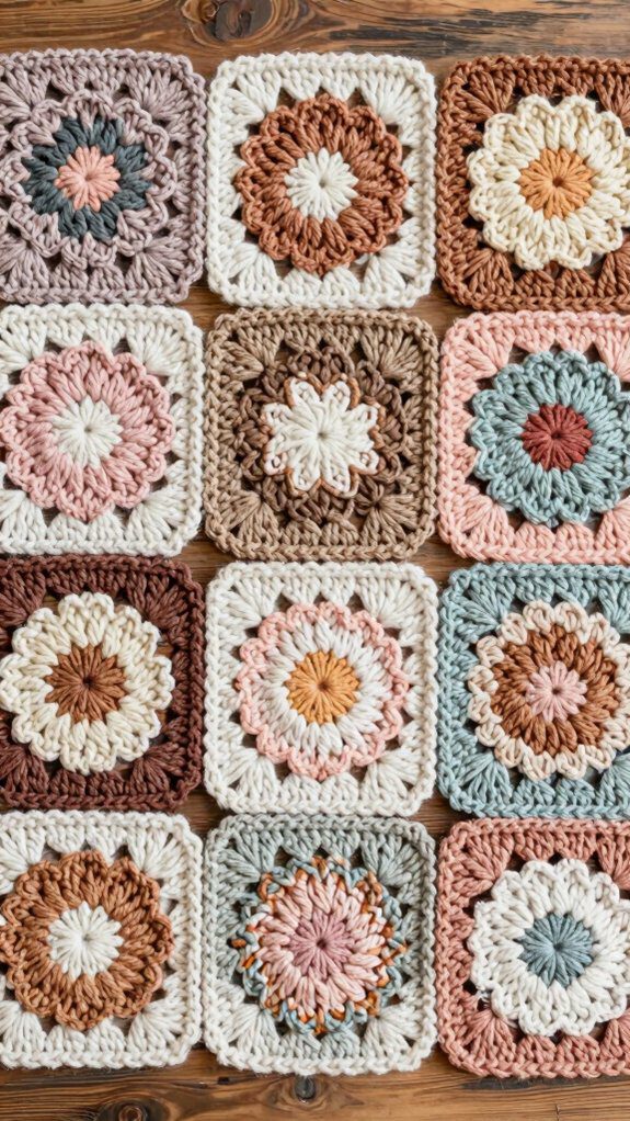 boho floral crochet techniques