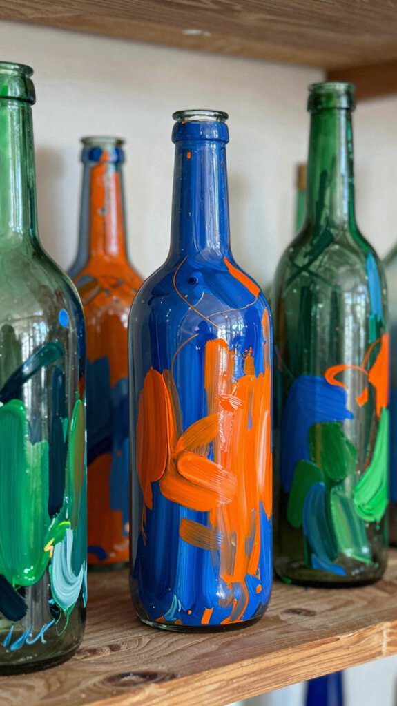 bold brush stroke technique