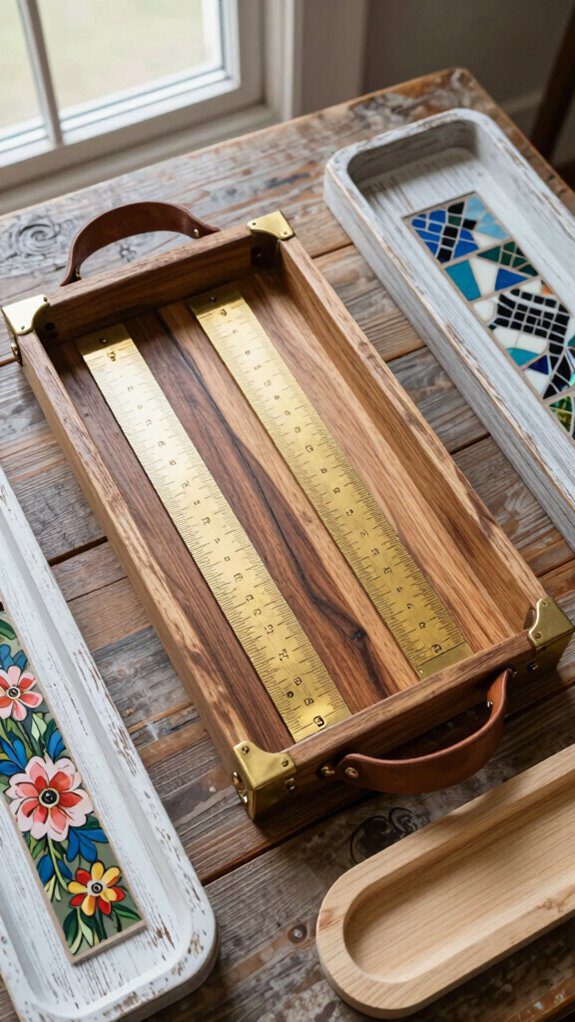 bordered distressed or glossy