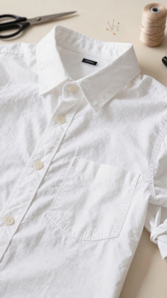 button down shirt to tote