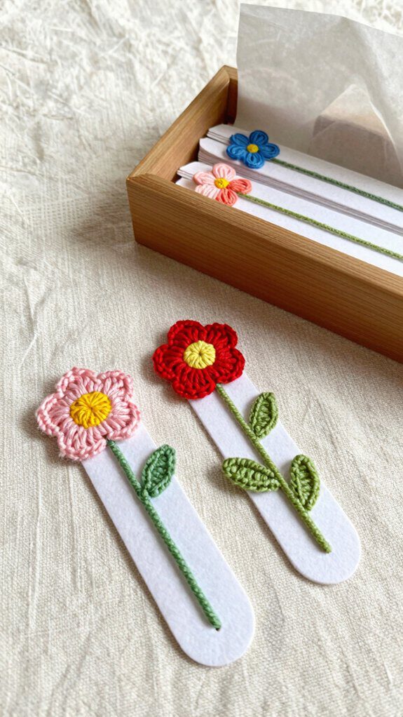 careful storage for bookmarks