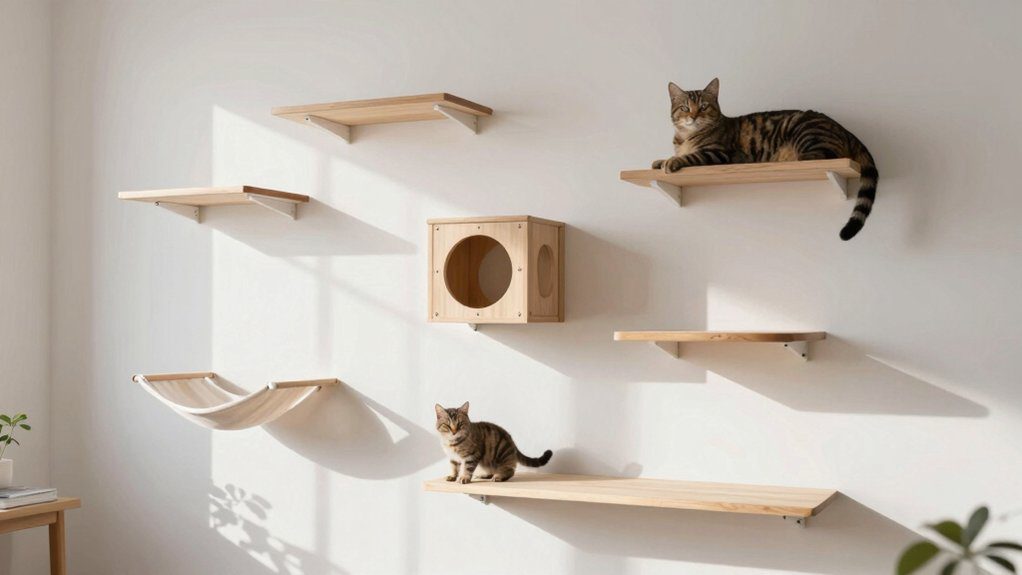 cat wall shelves guide