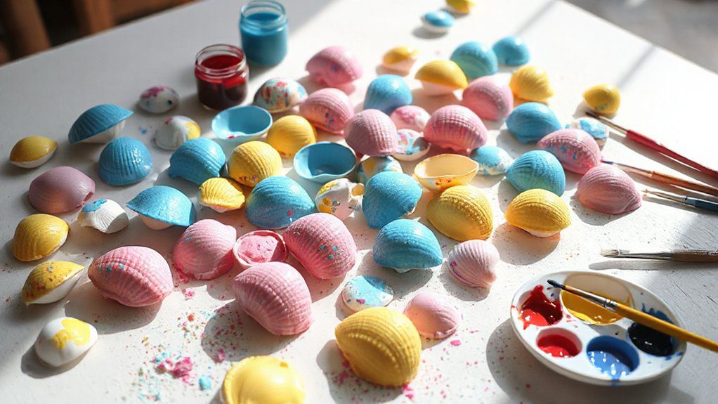 creative seashell art activities