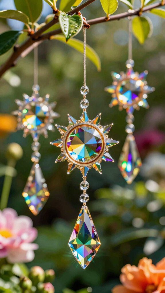 crystal suncatchers for outdoors