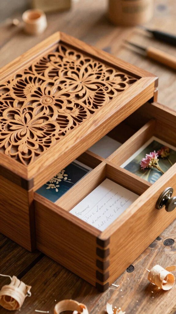 21 DIY Wooden Box Ideas for Storage, Decor, and Gifts 8 customized decorative memory box