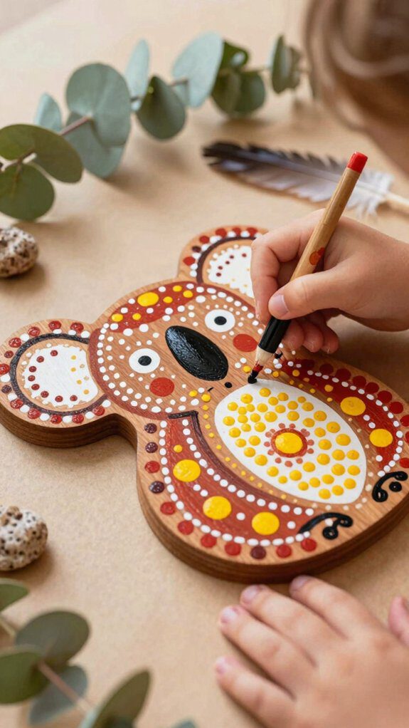 dot painting craft activity