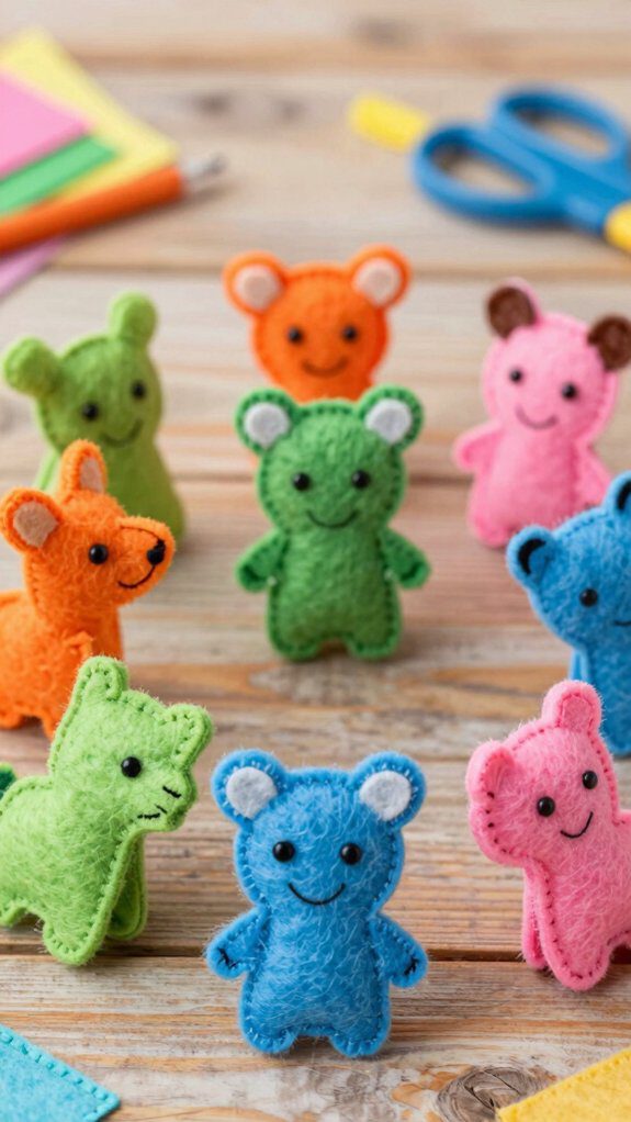 18 Felt Projects for Kids That Are Fun and Easy 2 felt puppets for storytelling