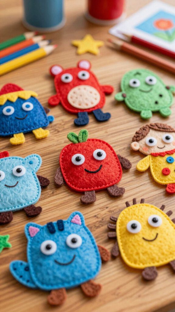18 Felt Projects for Kids That Are Fun and Easy 5 felt storytelling character customization