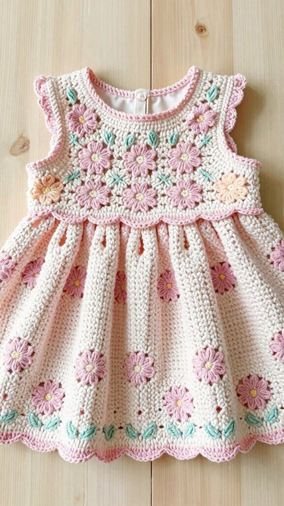floral infant dress pattern