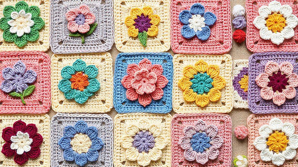 flower crochet pattern ideas