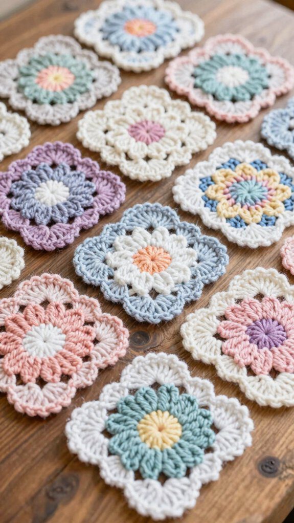 flower motifs for garments