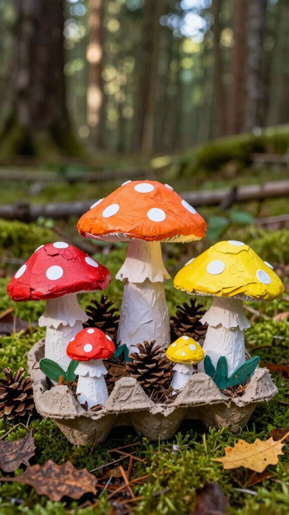 forest mushroom craft project