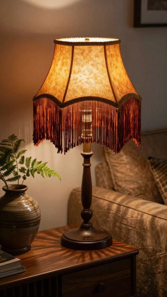 18 Upcycle Lampshade Ideas DIY Projects That Transform Any Room 5 fringe trim lampshade customization